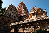 The great Chola temples of Tamil Nadu - The Brihadisvara temple of Gangaikondacholapuram. the Chandikesvara temple. 